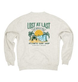 Atlantic Surf Co Atlantic Surf Lost At Last Crew Fleece Sands