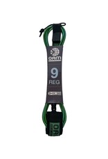 OAM OAM Surfboard Leash Regular 9'0" Army Green
