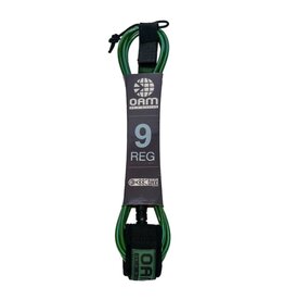 OAM OAM Surfboard Leash Regular 9'0" Army Green