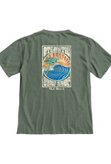 Atlantic Surf Co Atlantic Surf Shop Old School Surf T-shirt Sage