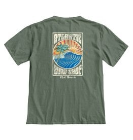 Atlantic Surf Co Atlantic Surf Old School Surf T-shirt Sage