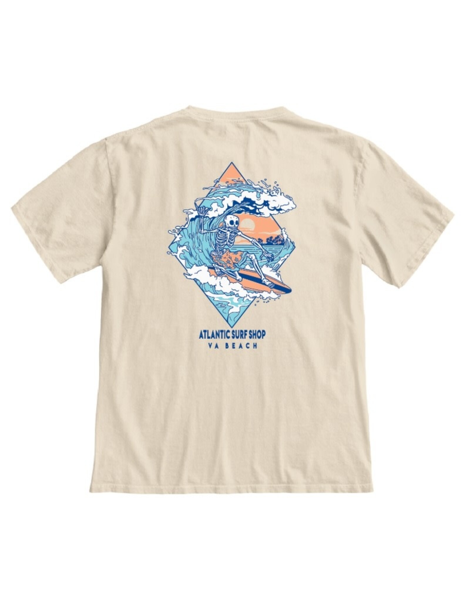 Atlantic Surf Co Atlantic Surf Beach Bones T-shirt Sands