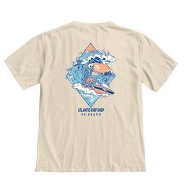 Atlantic Surf Co Atlantic Surf Beach Bones T-shirt Sands