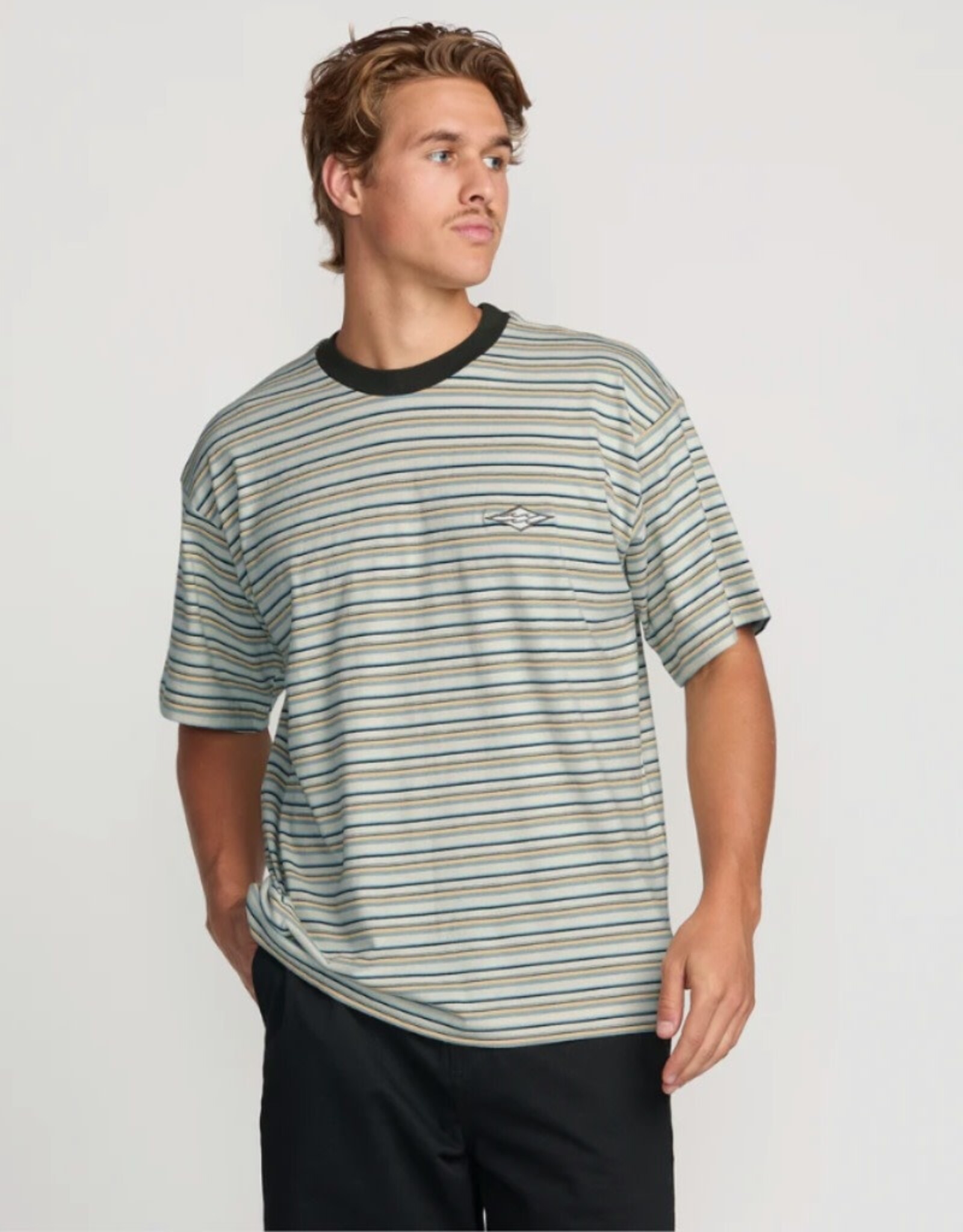Billabong Billabong Baxter Crew Short Sleeve Tee Chino