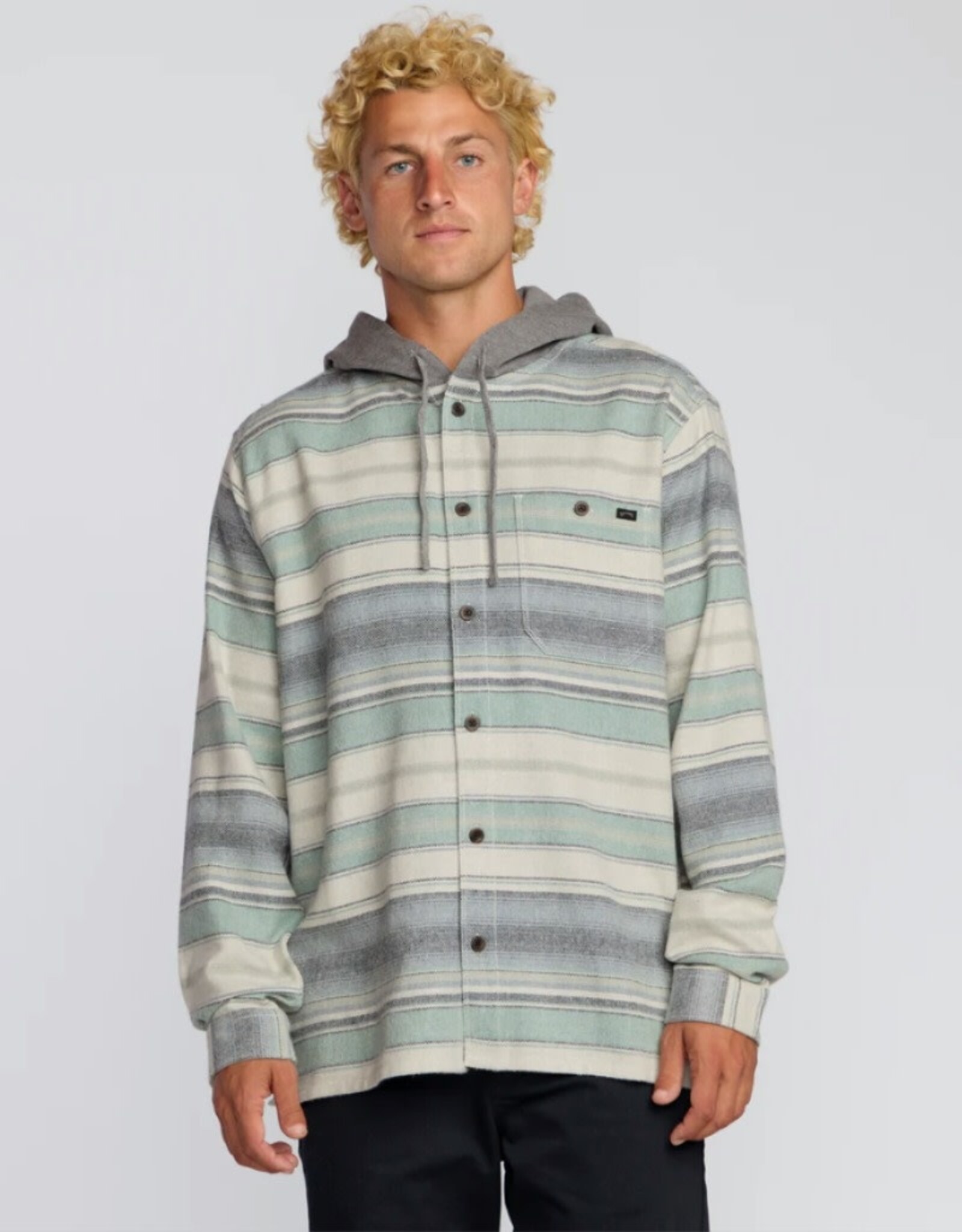 Billabong Billabong Baja Flannel Shirt Oatmeal 2