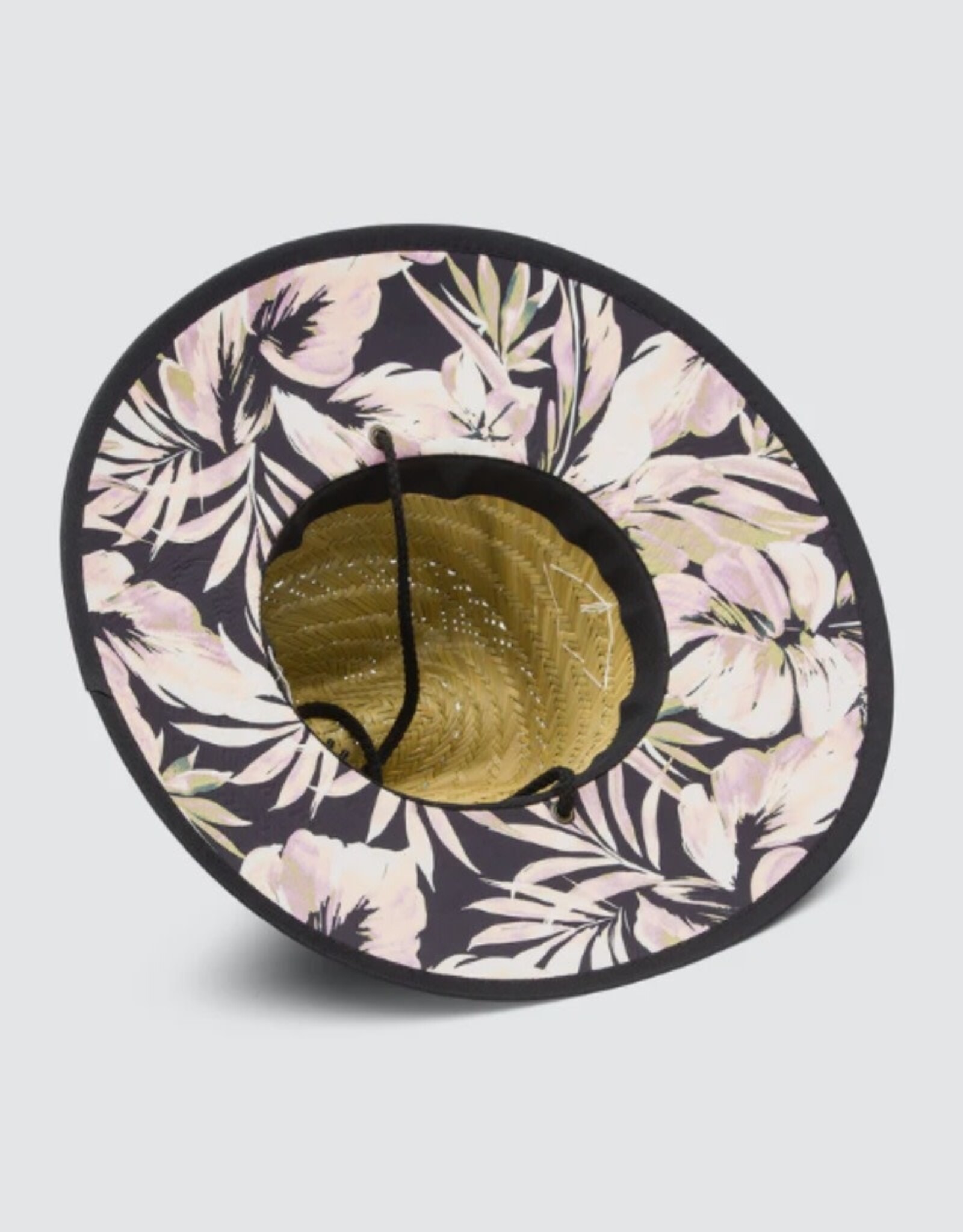 Billabong Billabong Tipton Straw Hat Black Floral