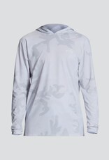 Billabong Billabong Arch Mesh Hooded Long Sleeve Surf Tee Wood Camo