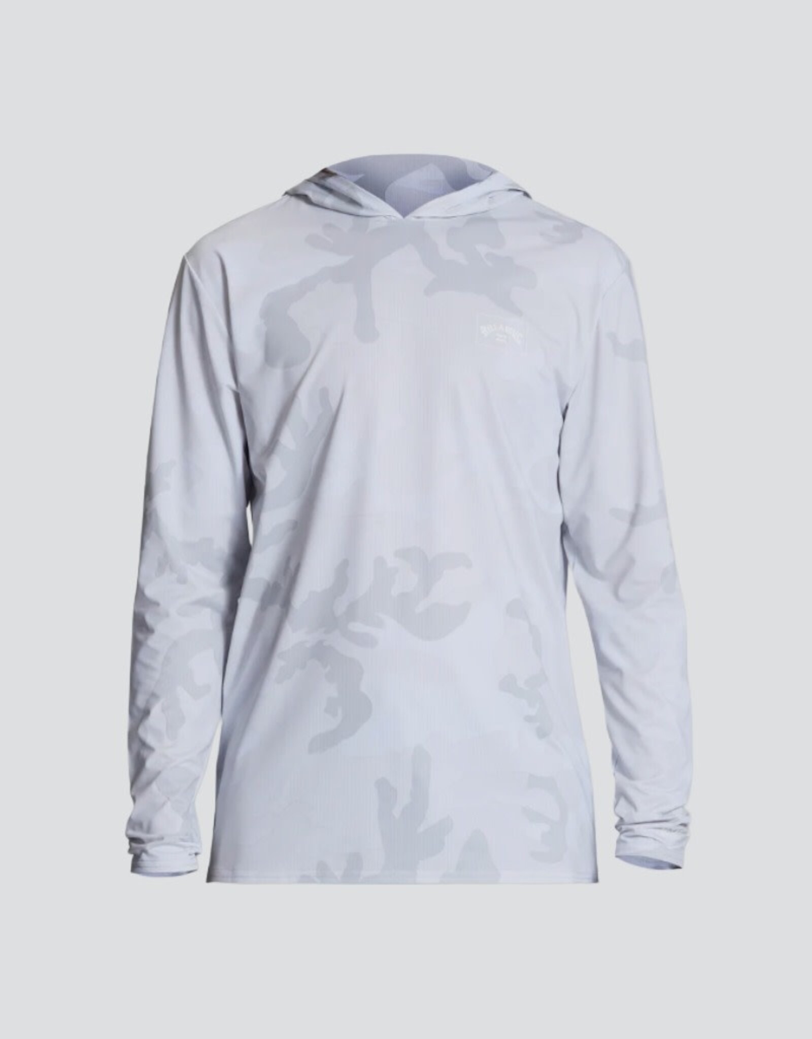 Billabong Billabong Arch Mesh Hooded Long Sleeve Surf Tee Wood Camo