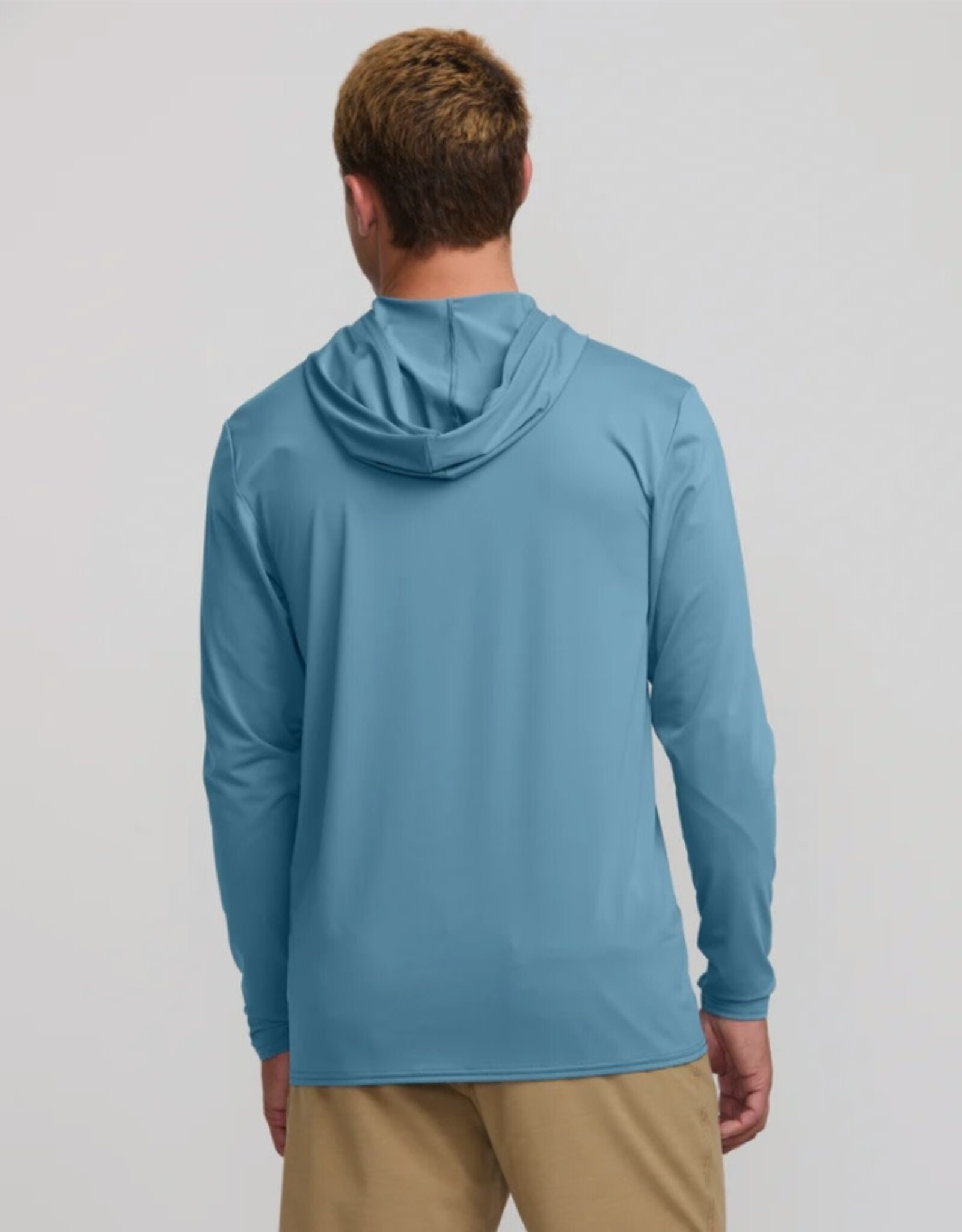 Billabong Billabong Arch Mesh Hooded Long Sleeve Surf Tee Bay Blue