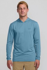 Billabong Billabong Arch Mesh Hooded Long Sleeve Surf Tee Bay Blue
