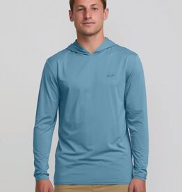 Billabong Billabong Arch Mesh Hooded Long Sleeve Surf Tee Bay Blue