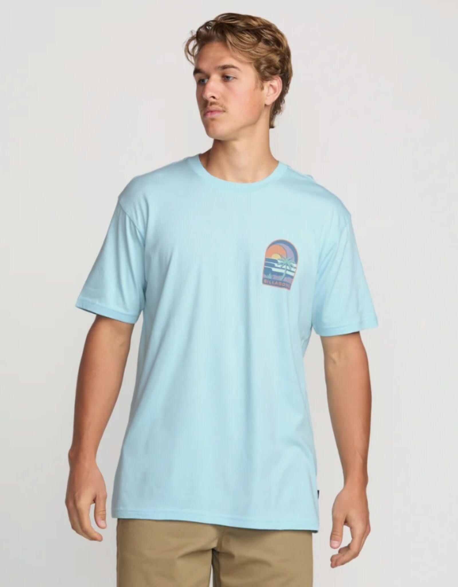 Billabong Billabong Portal Premium Short Sleeve Tee Coastal Blue