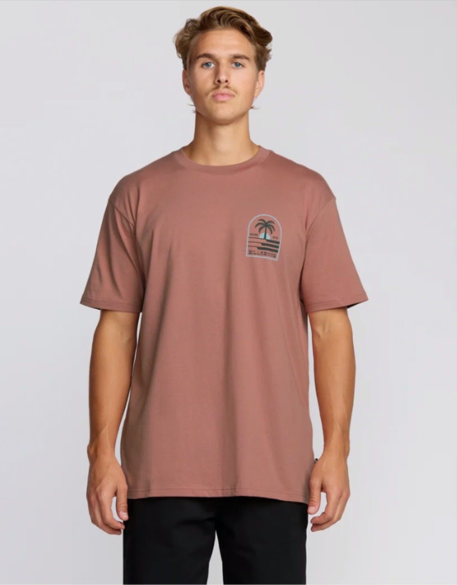 Billabong Billabong Portal Premium Short Sleeve Tee Dusty Rose