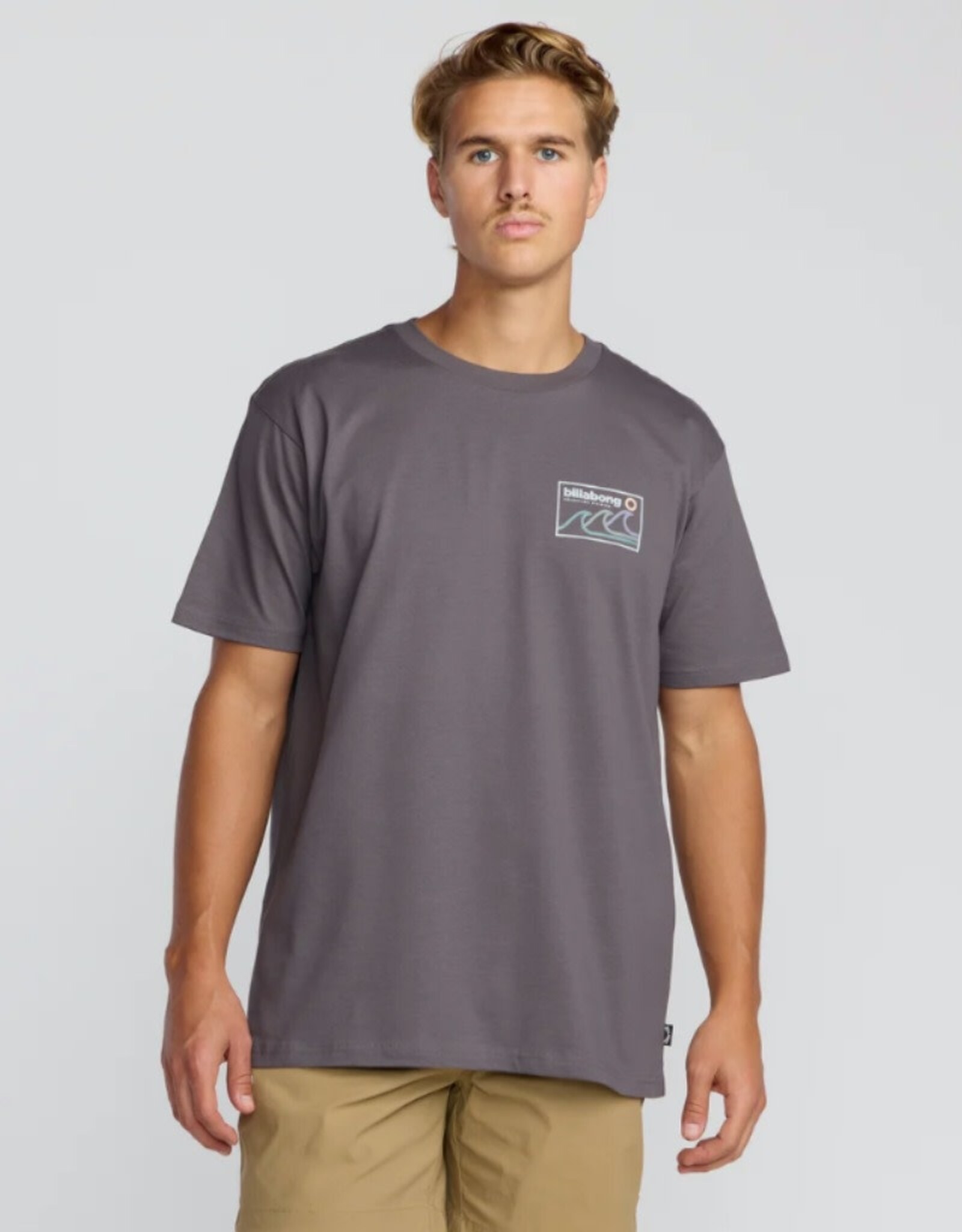 Billabong Billabong Range Adventure Division Short Sleeve Tee Grey Violet