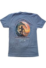 Atlantic Surf Co Atlantic Surf Neptune's Classic 2025 T-shirt Slate Blue
