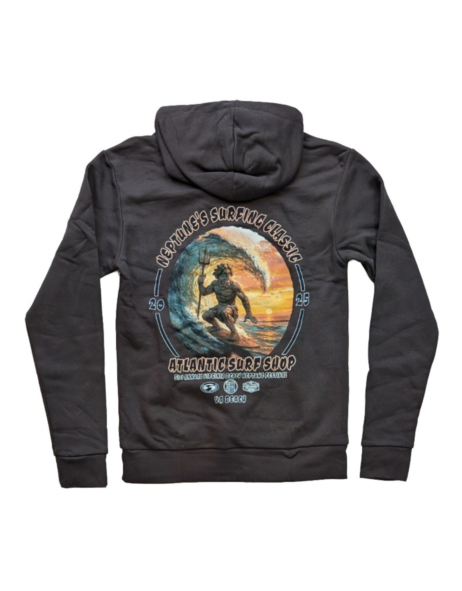 Atlantic Surf Co Atlantic Surf Neptune's Classic 2025 Hoodie Graphite