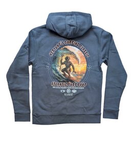 Atlantic Surf Co Atlantic Surf Neptune's Classic 2025 Hoodie Slate Blue