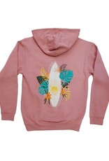 Atlantic Surf Co Atlantic Surf Tropical Board Hoodie Mauve