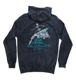 Atlantic Surf Co Atlantic Surf Crowd Surfing Hoodie Black