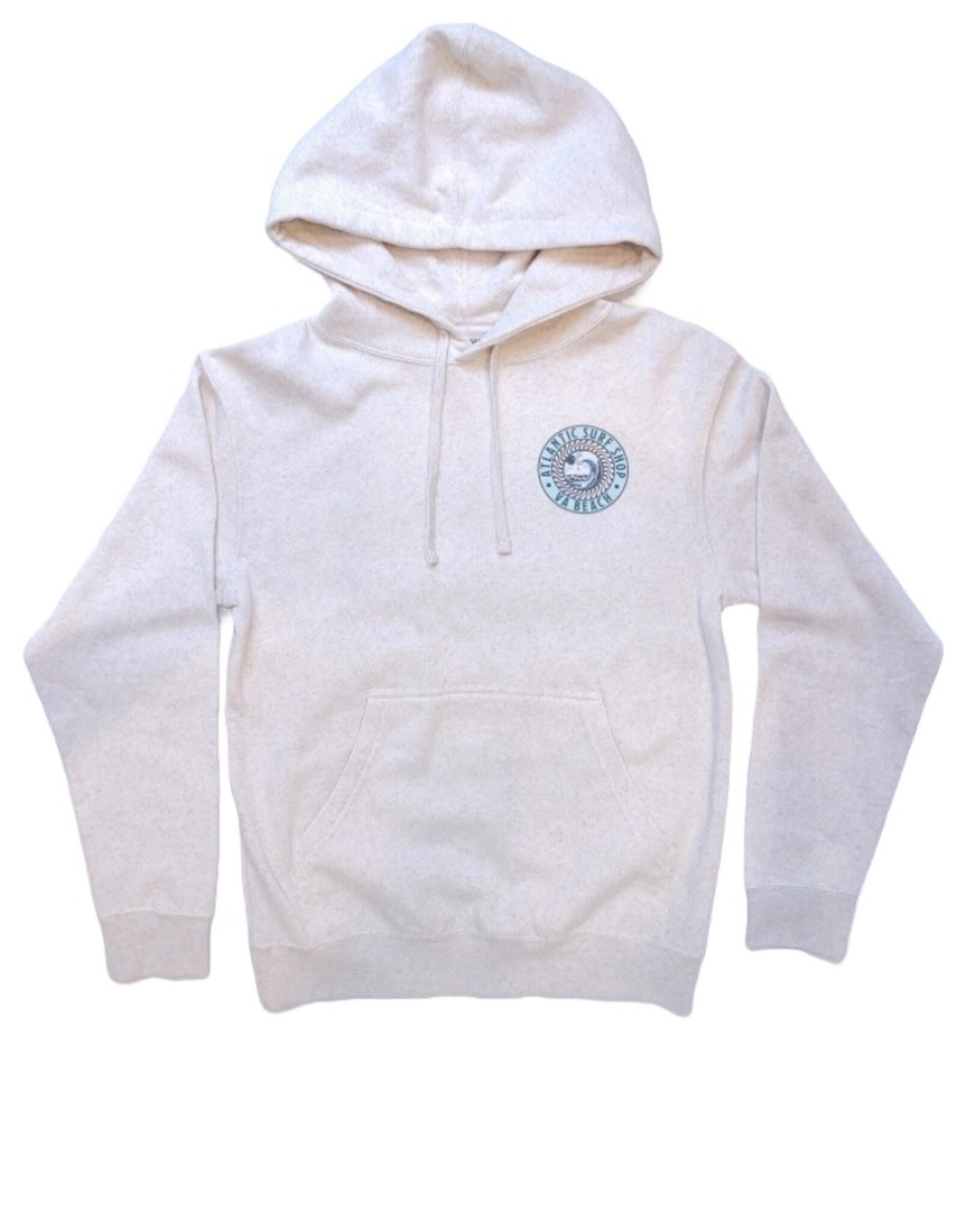 Atlantic Surf Co Atlantic Surf Hypnotic Wave Hoodie Ivory