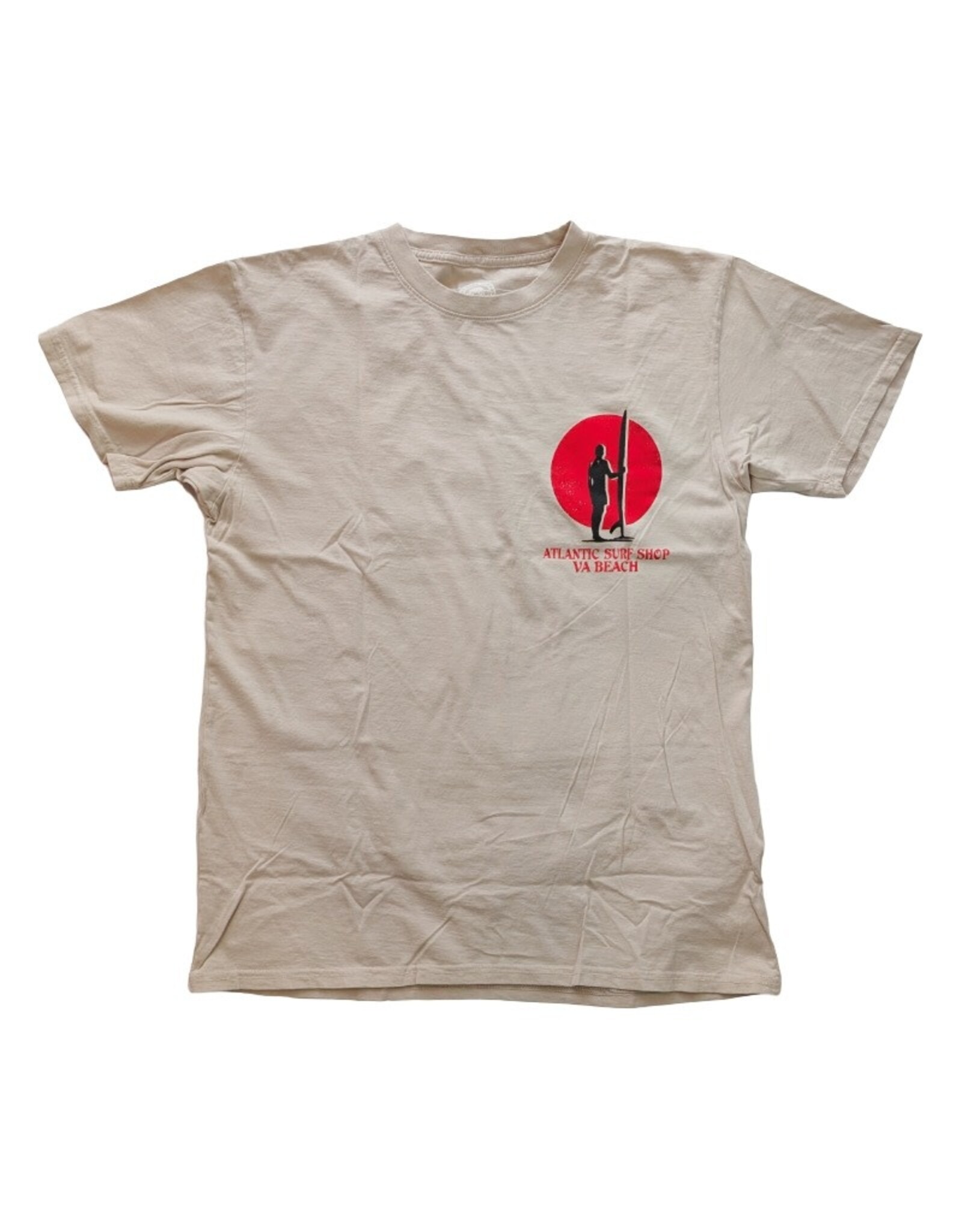 Atlantic Surf Co Atlantic Surf Legendary Waves T-shirt Stone Grey