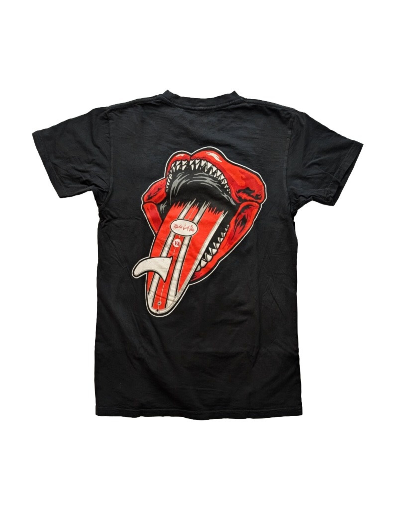 Atlantic Surf Co Atlantic Surf Rolling Surf T-shirt Black