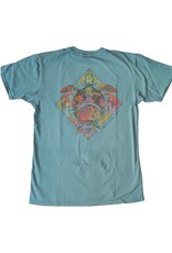 Atlantic Surf Co Atlantic Surf Iridescent Sea Turtle T-shirt Teal