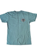 Atlantic Surf Co Atlantic Surf Iridescent Sea Turtle T-shirt Teal