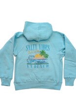 Atlantic Surf Co Atlantic Surf Salty Vibes Youth Hoodie Blue