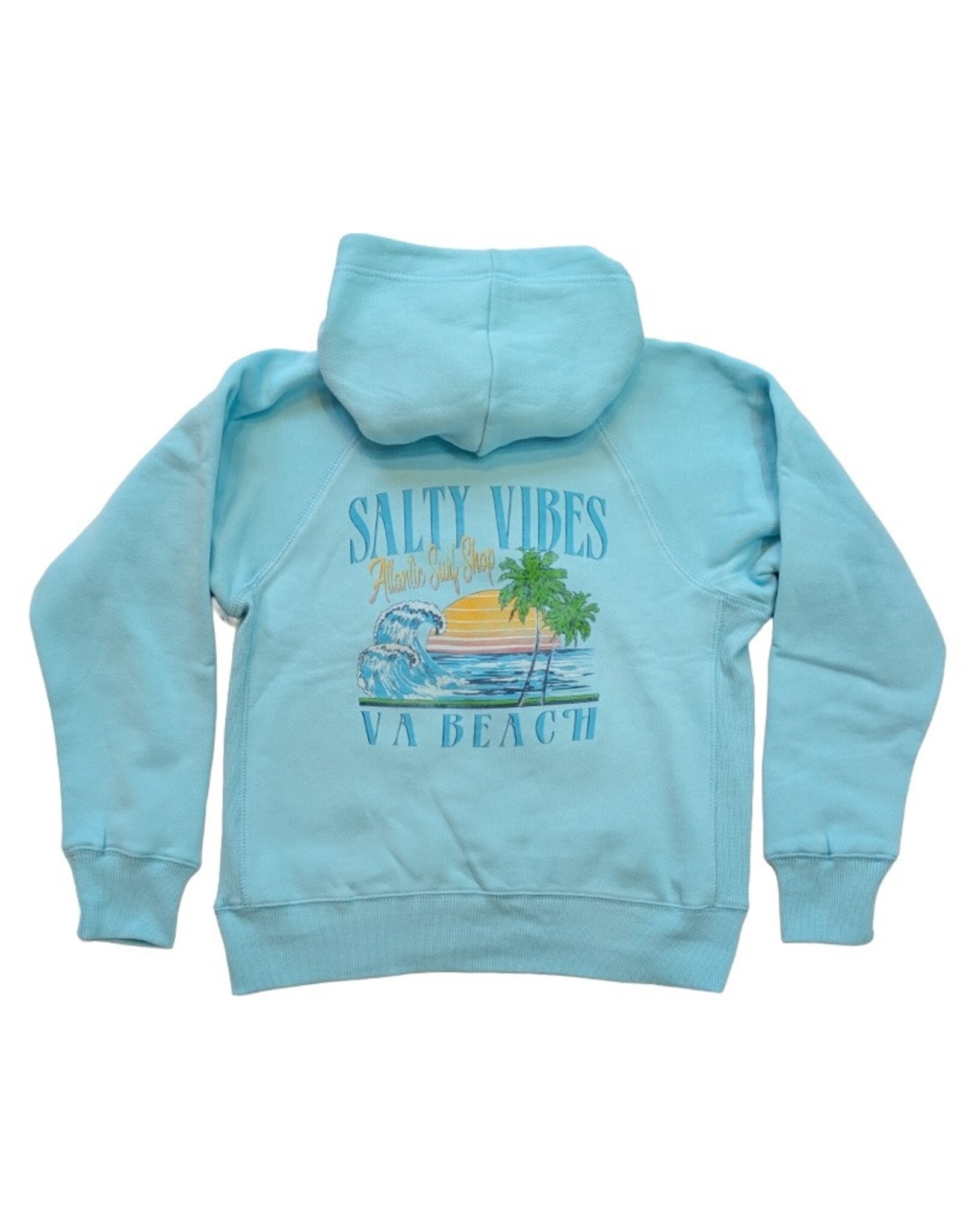 Atlantic Surf Co Atlantic Surf Salty Vibes Youth Hoodie Blue