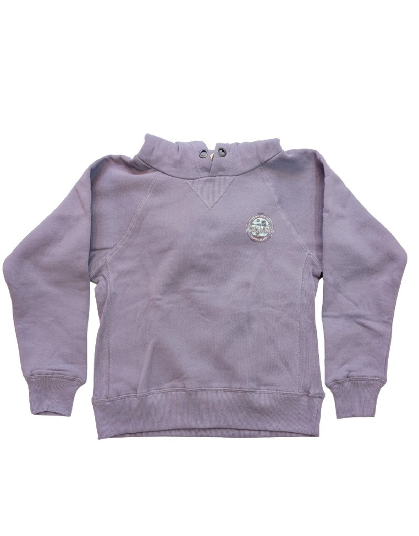 Atlantic Surf Co Atlantic Surf Happiness Youth Hoodie Purple