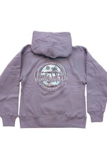 Atlantic Surf Co Atlantic Surf Happiness Youth Hoodie Purple