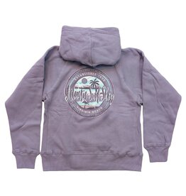 Atlantic Surf Co Atlantic Surf Happiness Youth Hoodie Purple