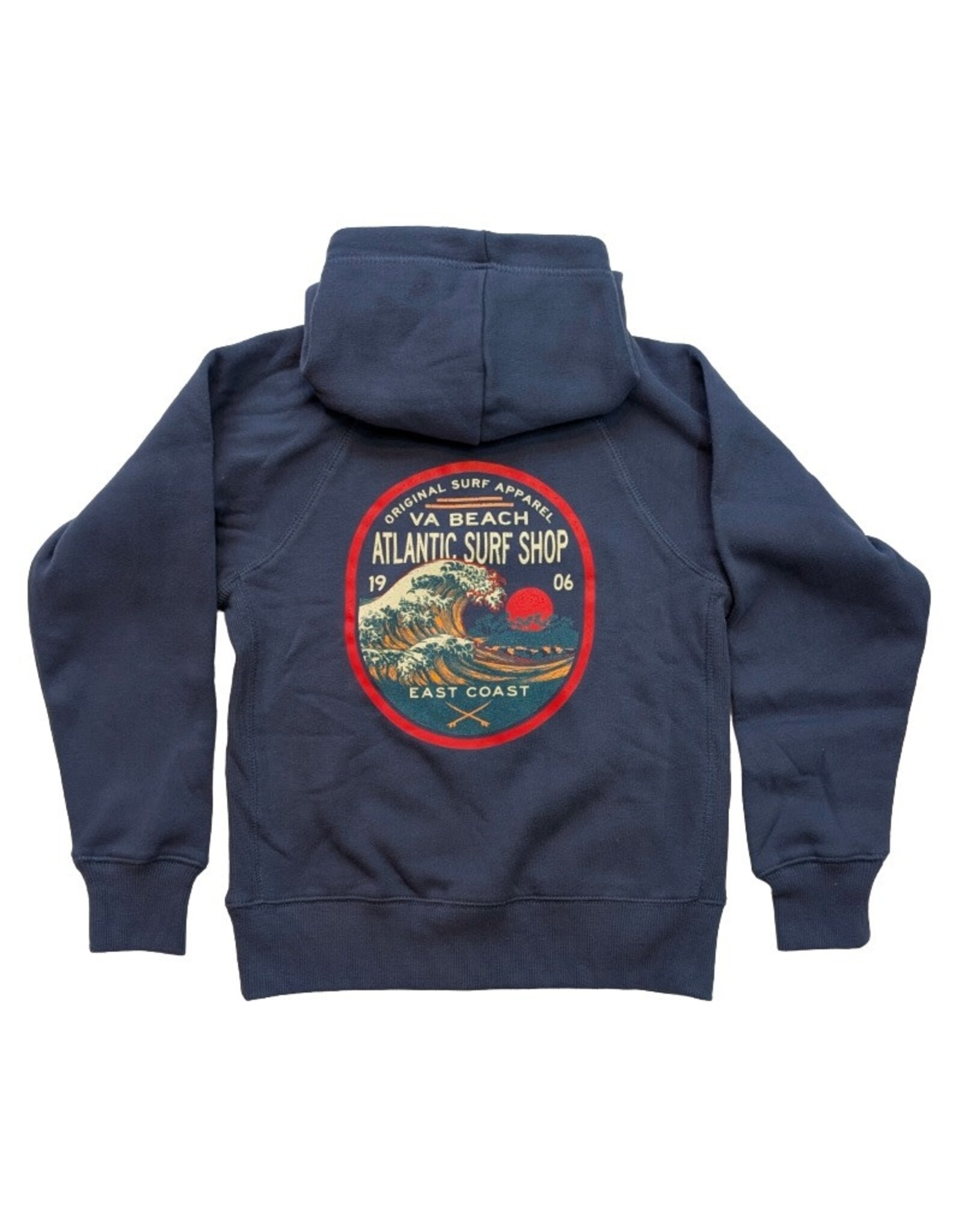 Atlantic Surf Co Atlantic Surf Nightfall Youth Hoodie Blue