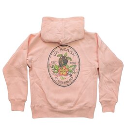 Atlantic Surf Co Atlantic Surf Tropical Turtle Youth Hoodie Pink