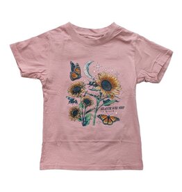 Atlantic Surf Co Atlantic Surf Sunflower Youth T-shirt Rose