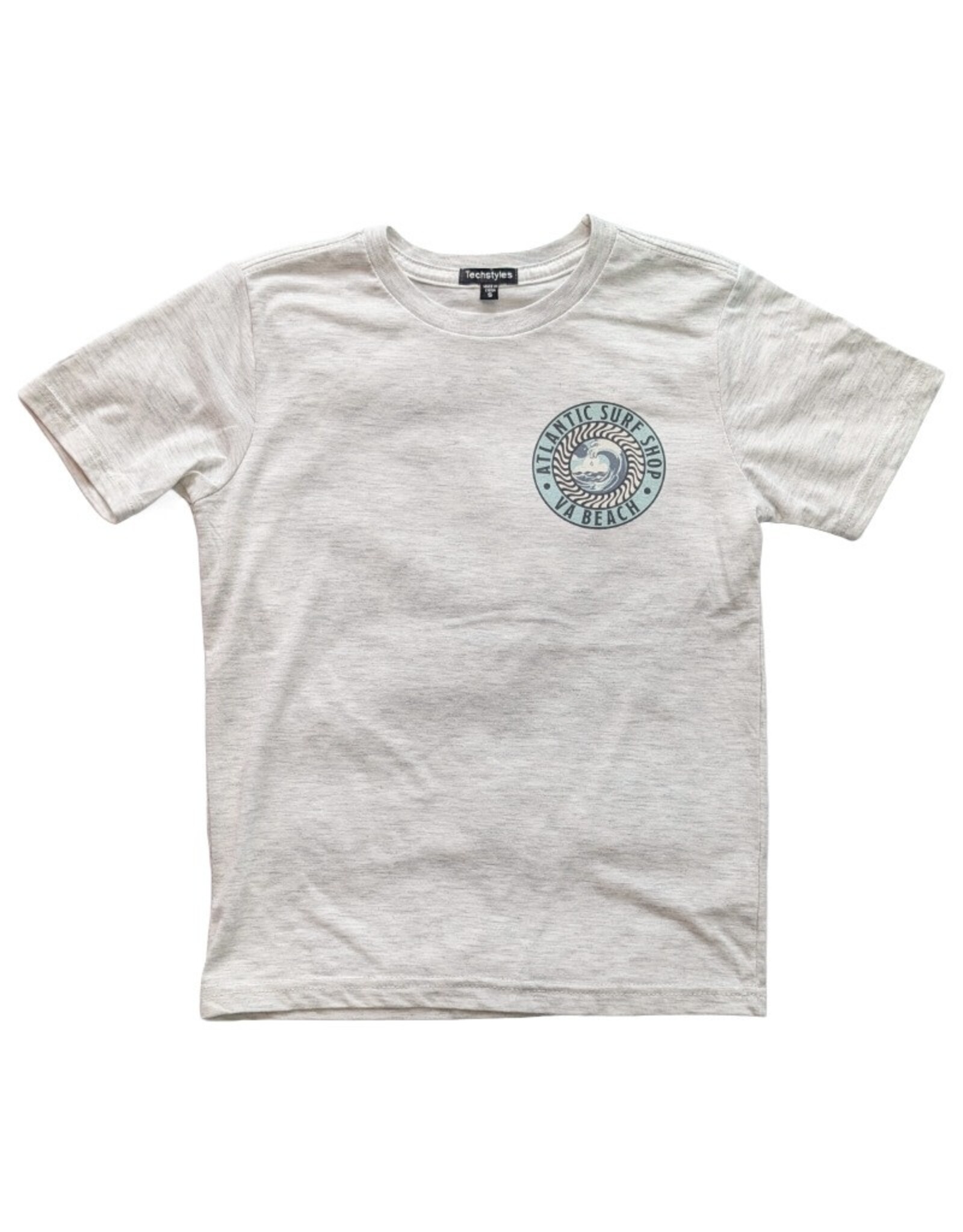 Atlantic Surf Co Atlantic Surf Hypnotic Wave Youth T-shirt Ivory