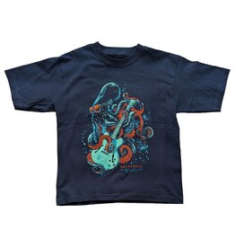 Atlantic Surf Co Atlantic Surf Rocktopus Youth T-shirt Navy