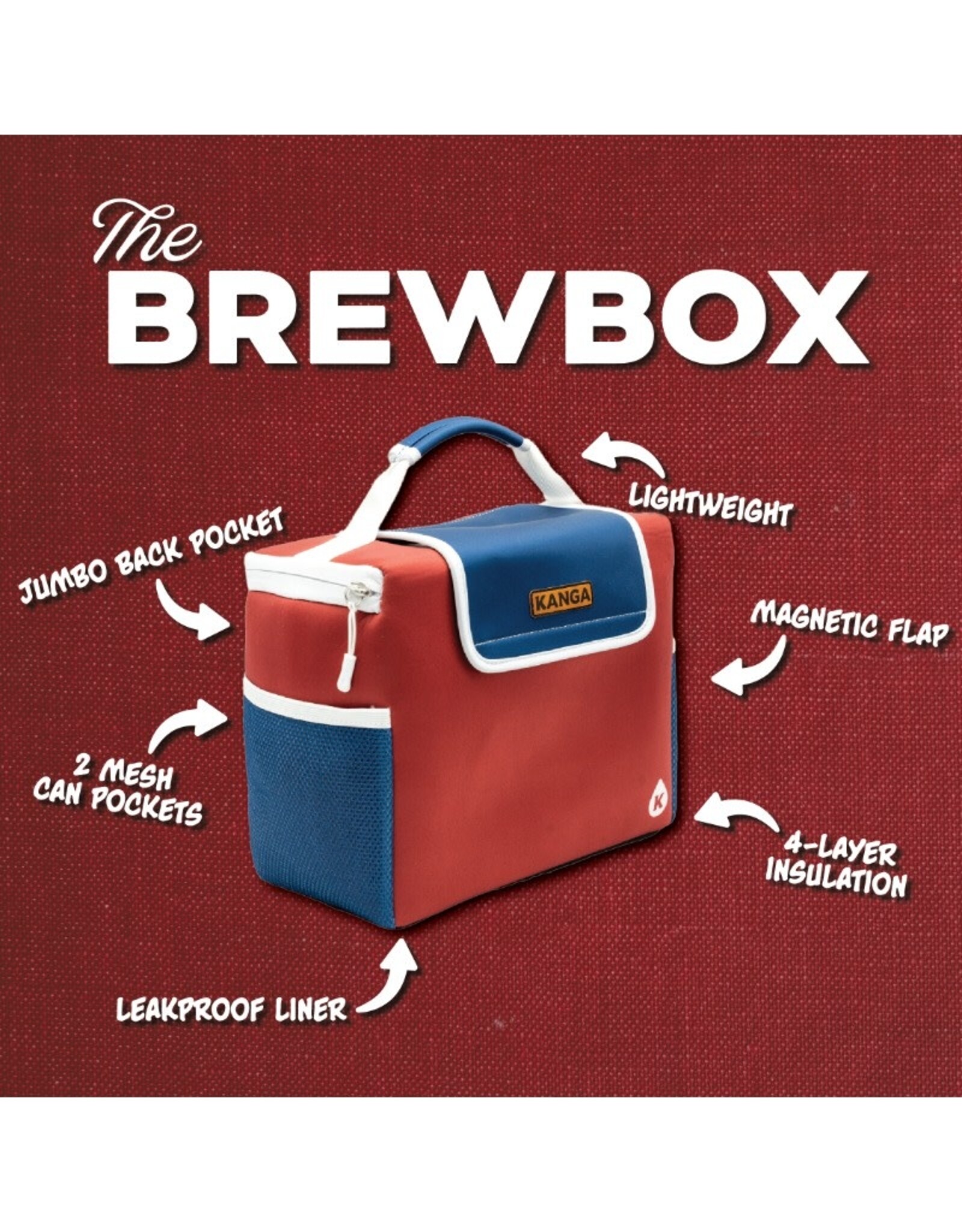 Kanga Coolers Kanga Coolers Brew Box Admiral