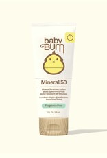 Sun Bum Baby Bum SPF 50 Mineral Sunscreen Lotion Fragrance Free 3 oz.