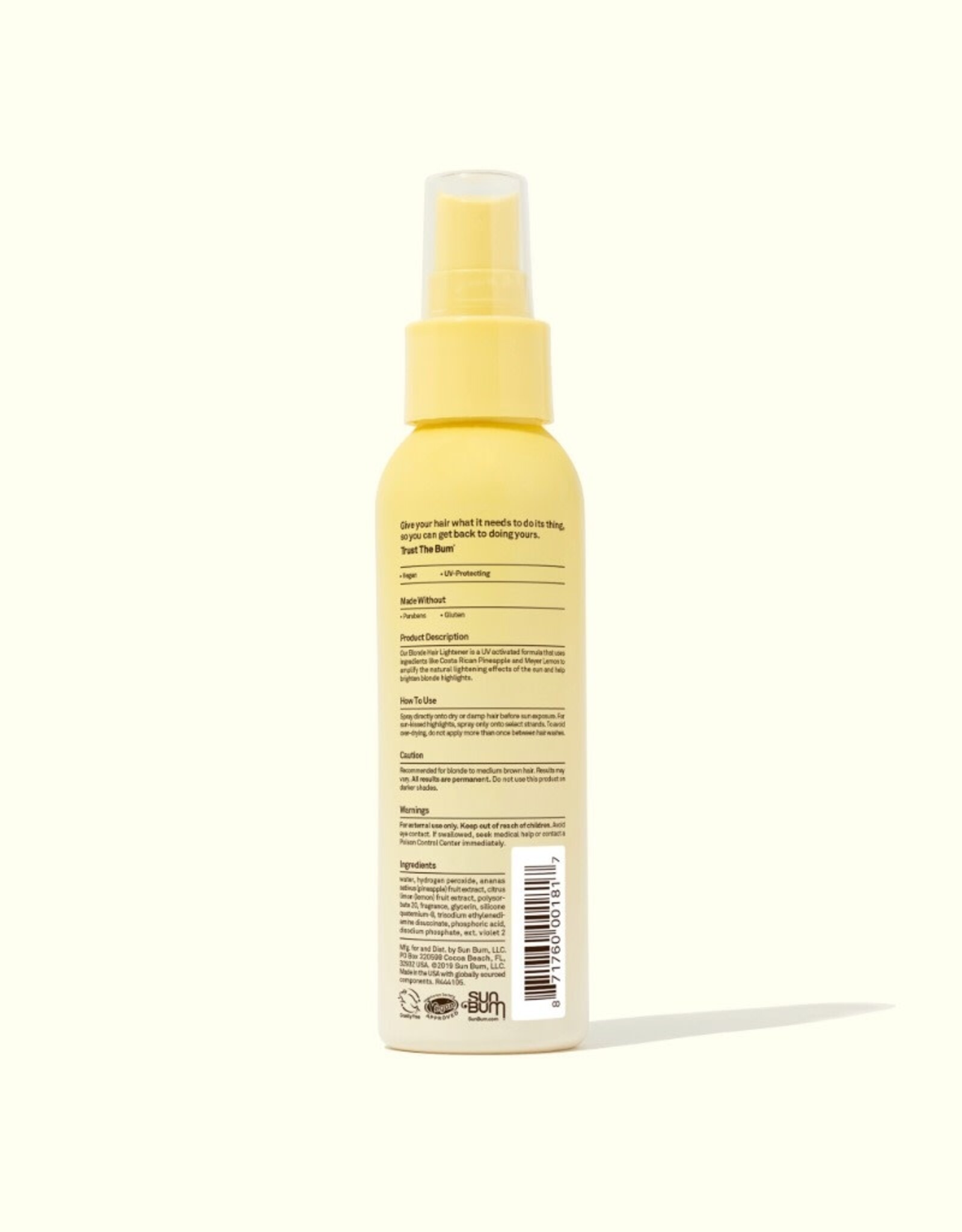 Sun Bum Sun Bum Blonde Hair Lightener 4 oz.