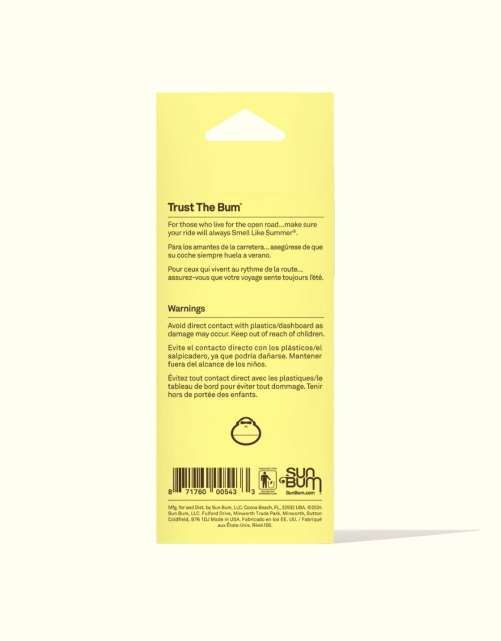 Sun Bum Sun Bum Sonny Air Freshener