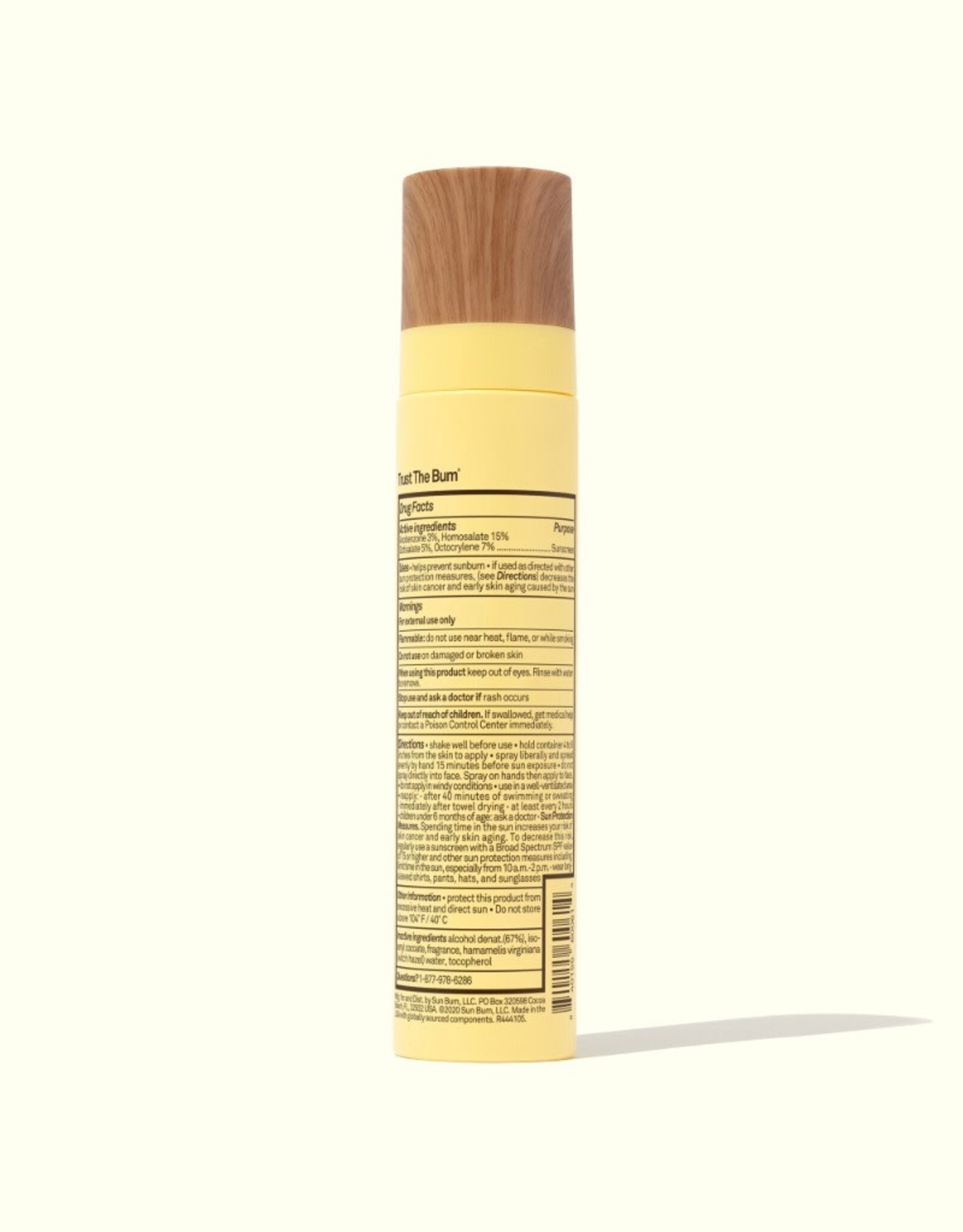 Sun Bum Sun Bum SPF 45 Face Mist 3.4 oz