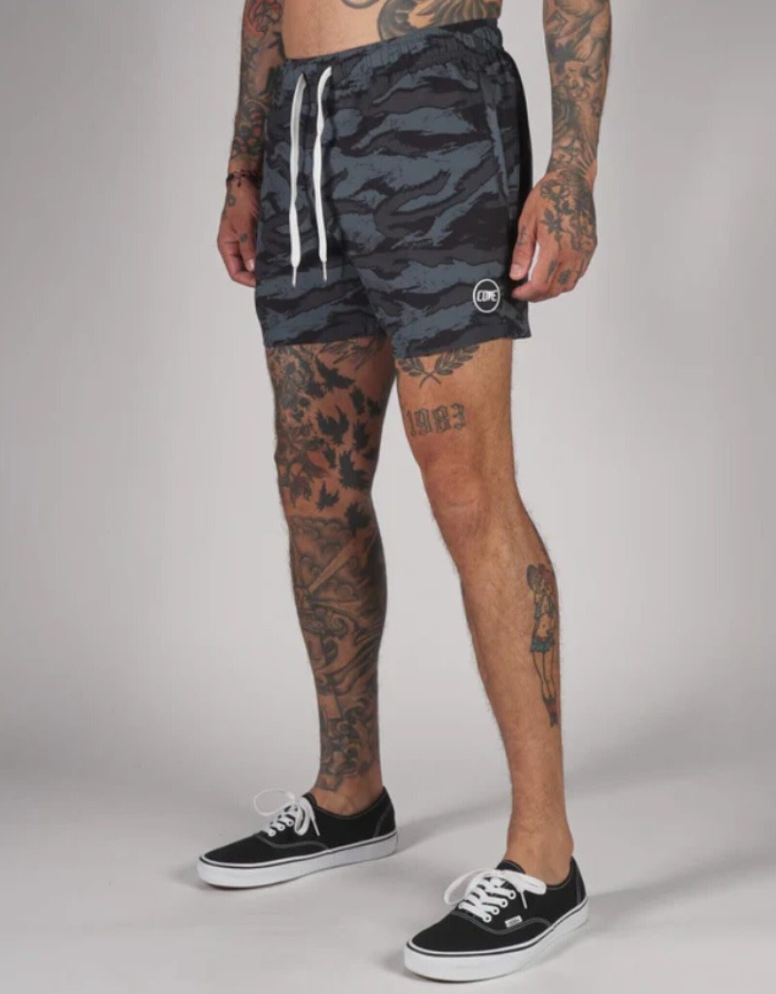 Cove Cove Boardshorts Tiger Camo Black