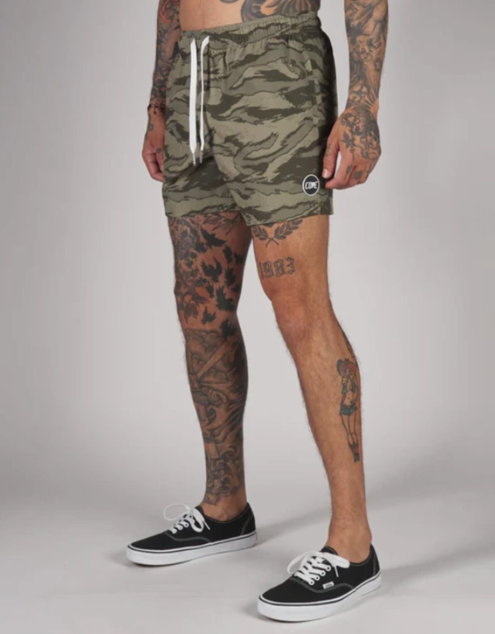 Cove Cove Boardshorts Tiger Camo Sand