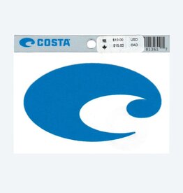 Costa Del Mar Costa Reflective Decal Blue