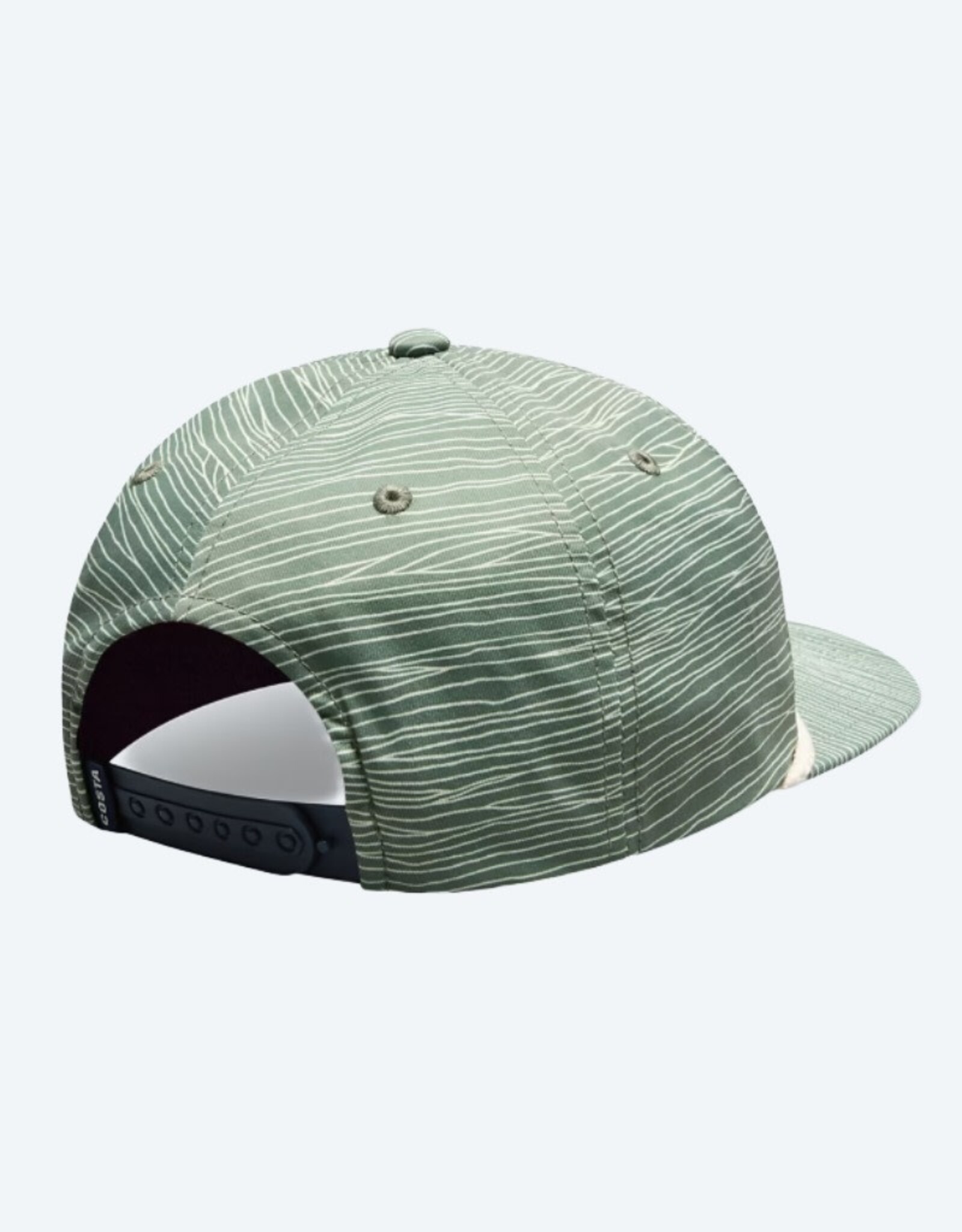 Costa Del Mar Costa Printed Unstructured Hat Dark Sage