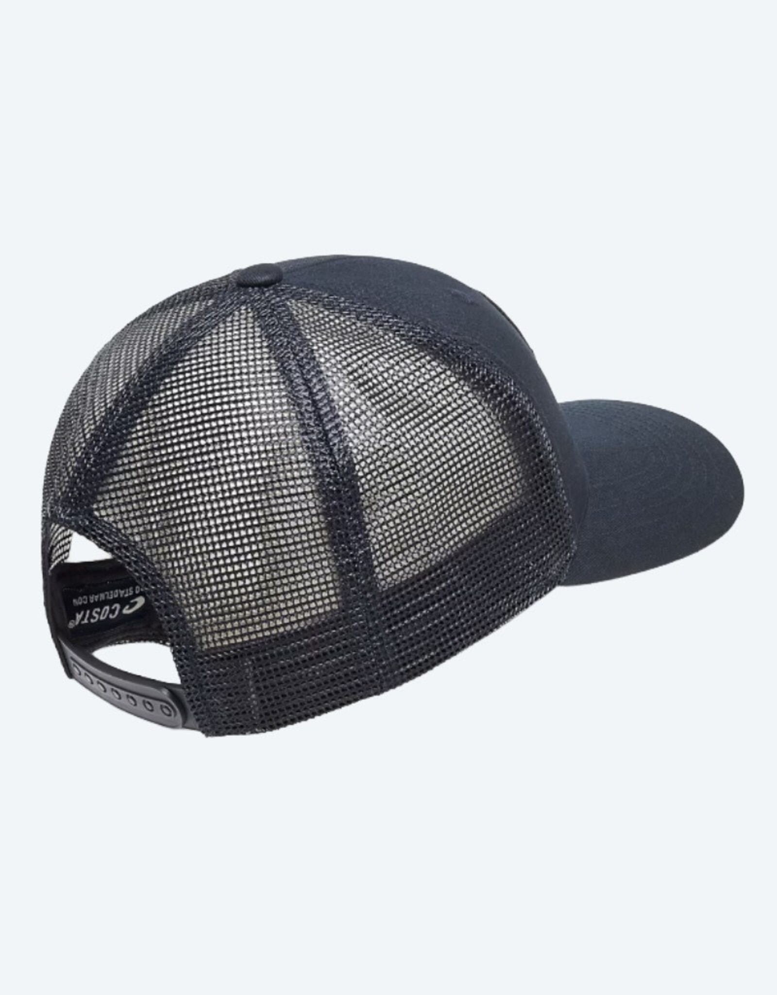 Costa Del Mar Costa Medallion Trucker Hat Black