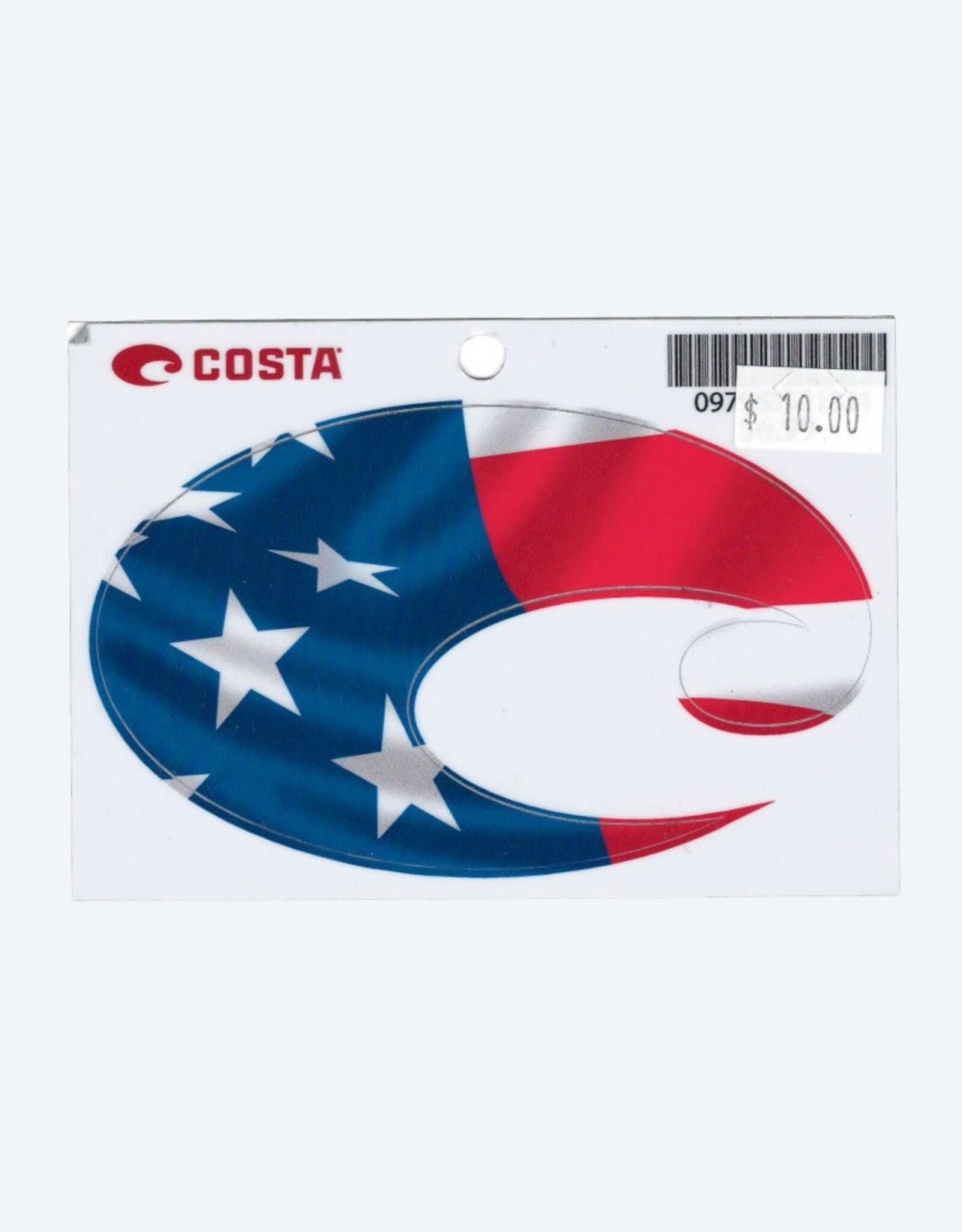 Costa Del Mar Costa Flag Decal