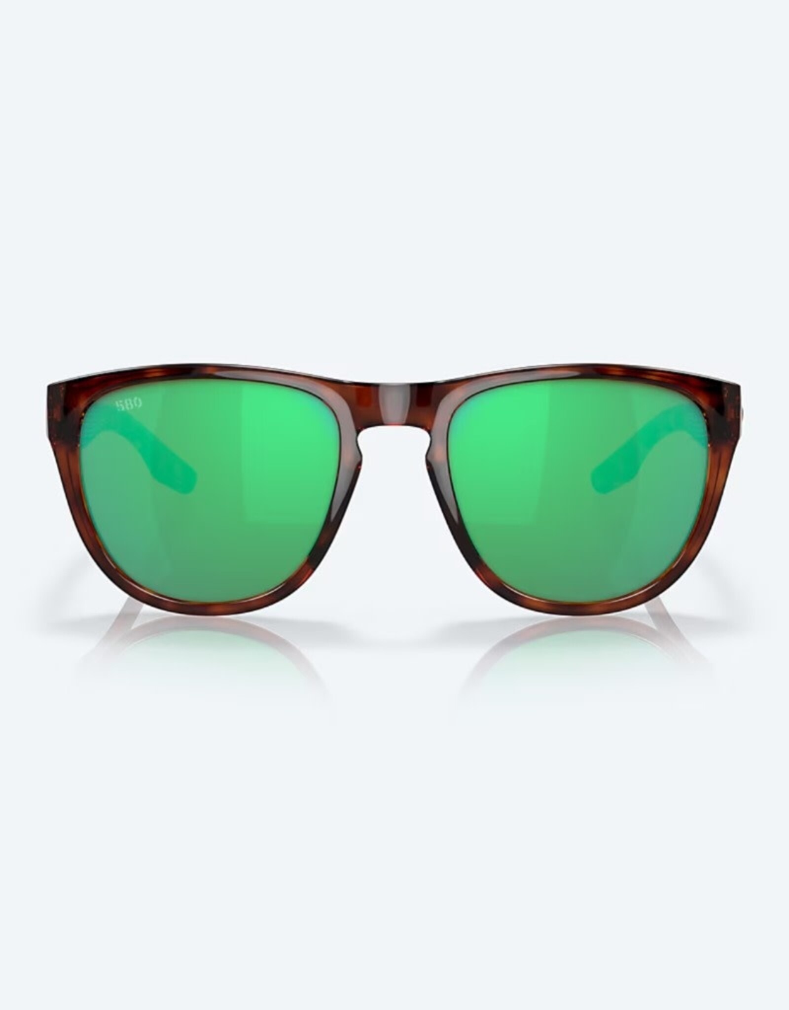 Costa Del Mar Costa Irie Tortoise Sunglasses Green Mirror 580G